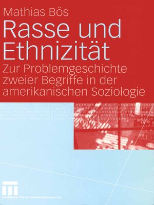 cover image of Rasse und Ethnizität